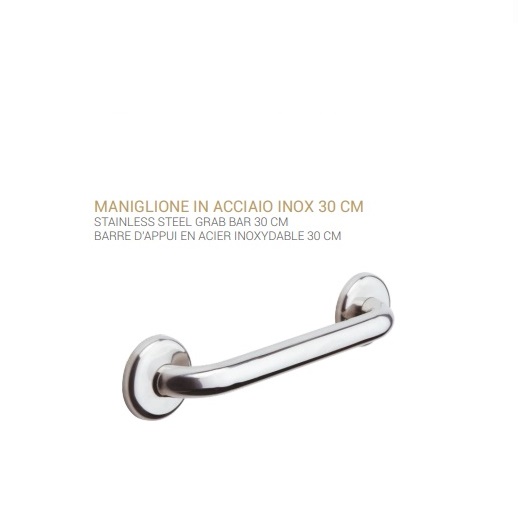Maniglione Lineare Acciaio Inox.