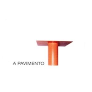 Bocchettone Terrazzo Pvc Arancio  Pavimento.