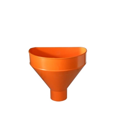 Raccoglitore Pvc arancio per Scarico Pluviale.