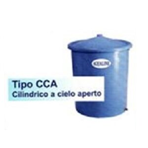 Serbatoio Simpol Cilindrico Cielo Aperto.