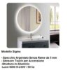 Specchiera Led Sigma.