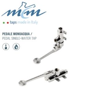 Rubinetto A Pedale Temporizzato A Parete Pavimento Expo.