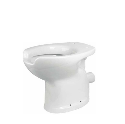 Sanitari Vaso Disabile Scarico Parete Bocca Aperta.