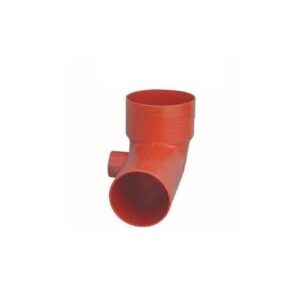 Curva 90° Wc Uscita Pvc Gomito Arancio 1 Chiamata Laterale. 100 x Wc Usc 40 Dx