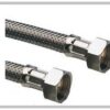 Flessibile inox Ø 1/2" FF. 80 Cm