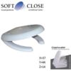 Copriwater Sedile Wc Soft Close Termoindurente.