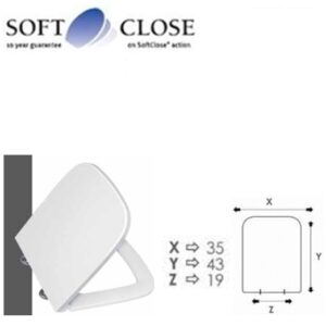 Copriwater Sedile Wc Soft Close Termoindurente.