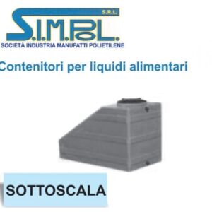 Serbatoio Simpol Sottoscala. 500 Lt