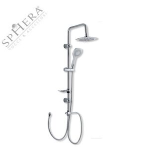 Colonna Doccia Magic confort Doccia Abs Bianca Cromo Anticalcare 20x20.