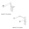 Sifone Galileo Per Lavelli 1"1/2 x ø 40, Doppio Scarico Elettrodomestici.