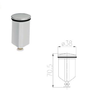 Tappo Piletta Norton Pvc.