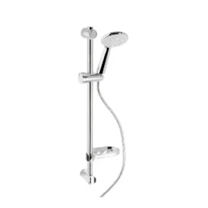Set Doccia Saliscendi Cromato 5 Getti in Aciaio Inox e Abs CAPRI.