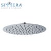Soffione Roma Tondo In Acciaio Ultrasottile Con Anticalcare. Ø 200 mm 8" Cromo