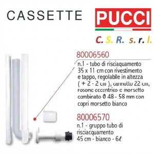 Tubo Risciacquo 35 Cm.
