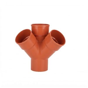 Braga A Scagno Pvc  a VEE 45° Arancio.