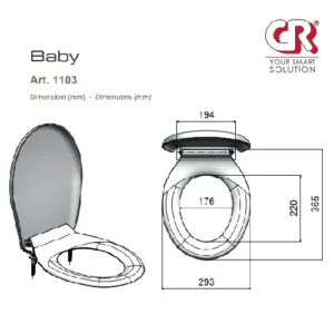 Sedile Wc Universale Per Vasi Wc Per Bambini Articolo in Promo