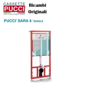 Pucci Sara 9L Modulo 
Per Installazione Davanti A Pareti In Muratura O Pareti Leggere In Cartongesso-Per Wc Sospeso