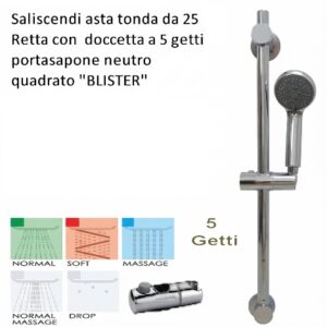 Saliscendi 5 Getti C/Idromass.  Giusy2
