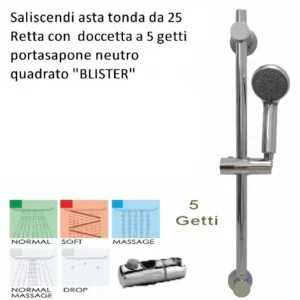Saliscendi 5 Getti C/Idromass.  Giusy2