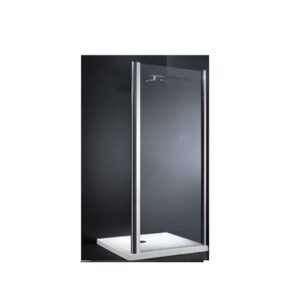 Porta Fissa Book 5 70 V. Tras. Prof. Cromo Vetro Trasparente  Pfb700218