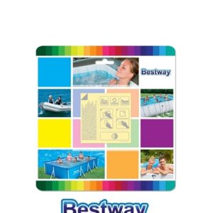 Toppe Di Riparazione Per Piscine 10 Pz. Resistenti All'Acqua  62091