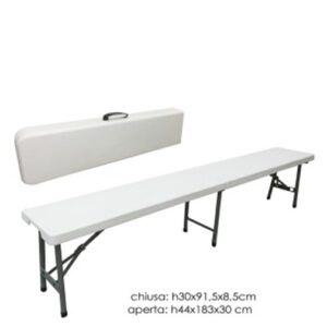 Panchina 183*30*44 Cm C/Maniglia  805012