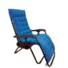 Sdraio Reclinabile "Padding Virtus" Blu  Hu-150