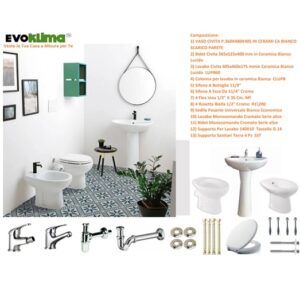 Composizione:
Bagno Civita S/T