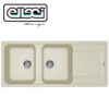 Life 500 1160X500 Mm 2 Vasche C/Gocciolatoio 62 Bianco Antico  Lg2500562